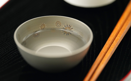 純チタン製お猪口 裕(Yuu)・夏(花火) オシャレ おちょこ ぐい吞み おしゃれ 酒器 日本酒 チタン 燕三条製 プレゼント 退職祝い 【022S068】