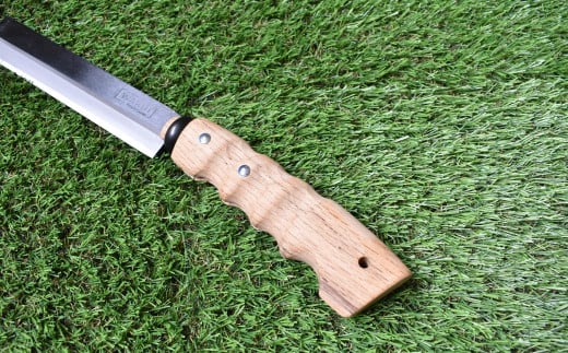 [山人] 全鋼 ミニ竹割鉈 小型斧 薪割り 竹割 竹細工 キャンプ用品 アウトドア用品 ナタ 燕三条製 【028S016】