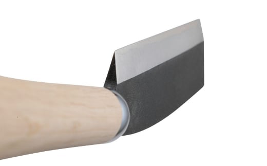 [TEPPA] 焚火鉈 粟 オリーブドラブ 専用革ケース付 キャンプ用品 アウトドア用品 【031S008】