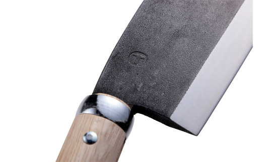 [TEPPA] 薪割鉈 守門 レッド 専用革ケース付 キャンプ用品 アウトドア用品 【033S013】