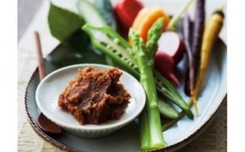 三階節生みそ 3kg と白ガラスの保存用ポット セット 新潟県産大豆・コシヒカリ使用 米みそ[ZB167]