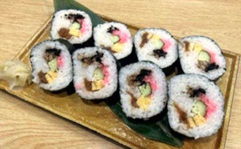 【冷凍太巻き寿司】すし割烹 魚河岸 新潟名物 くるみ入り太巻 1本分