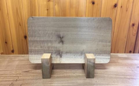 米山山麓の天然無垢材 まな板 小 1枚