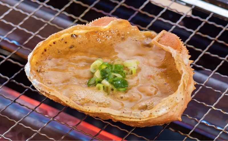 蟹味噌甲羅焼き 約80g×4個入 けんじろうの大人気商品 国産蟹味噌