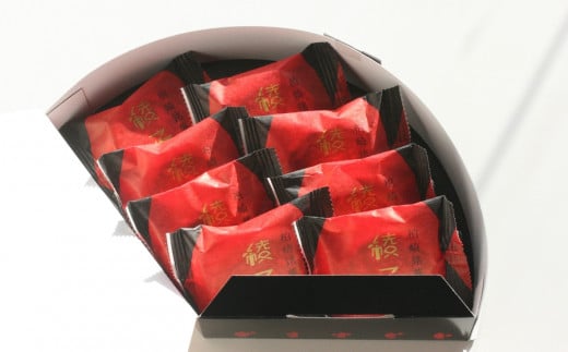 銘菓「綾子舞」8個入 扇箱 綾子舞本舗タカハシ