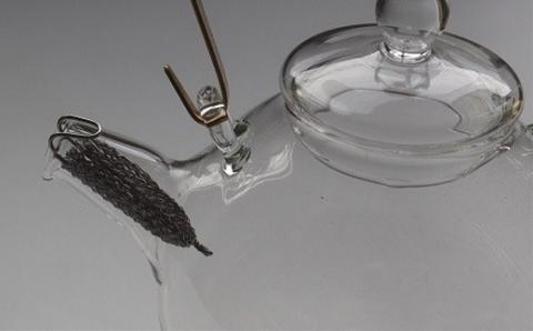 耐熱ガラス製　ティーポット「まんまるポット」0.5L重ねてしまえるカップ（3個）