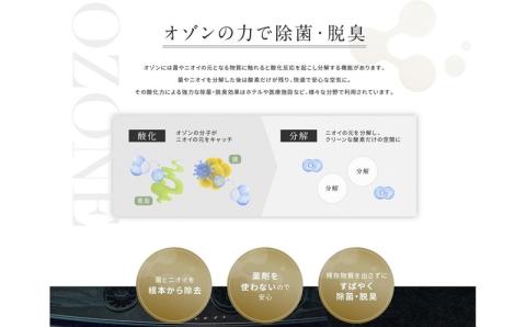 NUQUA（ナクア） 車載用・省スペース用オゾンエア除菌脱臭器