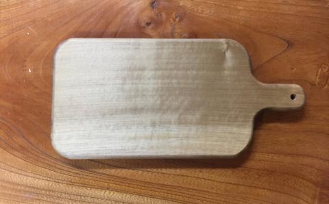 米山山麓の天然無垢材 カッティングボード（D）1枚