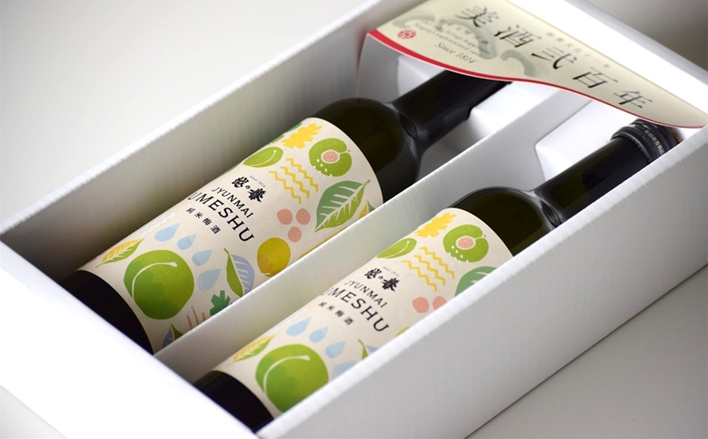 本格日本酒仕込み 純米梅酒 500ml×2本 越の誉