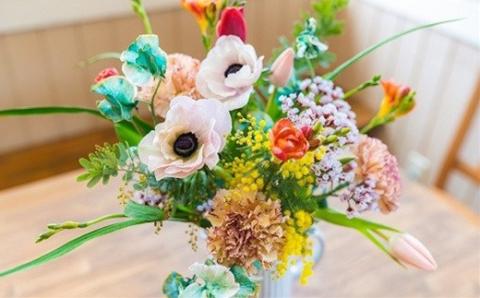 【定期便】季節の花束 3ヶ月コース