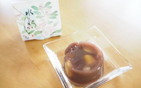 老舗あんこ屋が作る「水ようかん（こし・栗・かのこ）」詰合せ 24個入[ZF276]