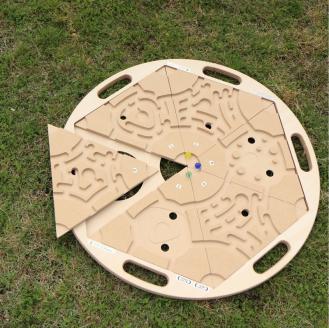 【柏崎市で体験】つなが道(R)ロード 実践によるチームビルディング研修・チームあそび 定員5～10名 60～90分間【自社開発】