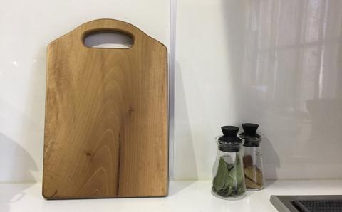 米山山麓の天然無垢材 カッティングボード（C）1枚