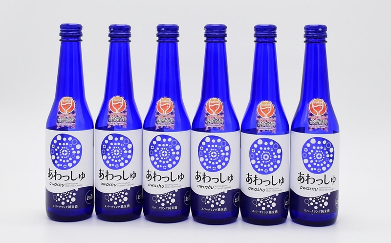 スパークリング純米酒 320ml×6本 あわっしゅ 越の誉 発泡性純米酒 新潟 日本酒