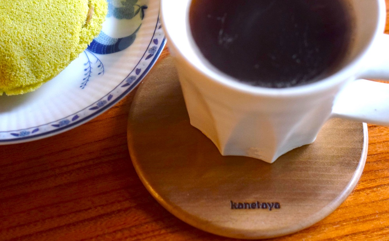 米山山麓の天然無垢材 コースター 5枚セット