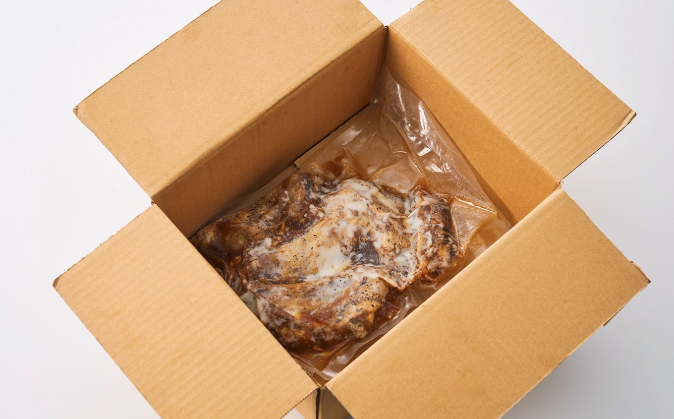 国産豚スペアリブ煮込み 約800g×1袋 けんじろうの手作りにこだわったリブ