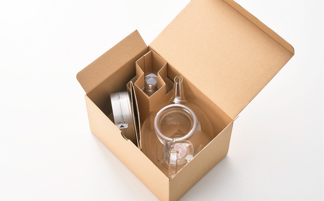 耐熱ガラス製 紅茶ポット ティーポット 1l・村上茶園 冨士美園の雪国紅茶（缶入り）リーフ 30g セット