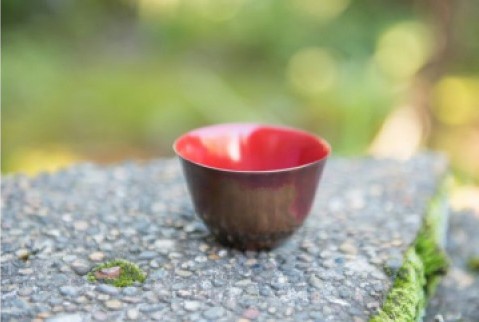 斑紫銅酒器　Tanrei