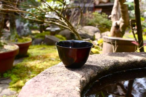 斑紫銅酒器　Tanrei　黒仕上げ