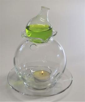 耐熱ガラス製 癒しのアロマディフューザーセット