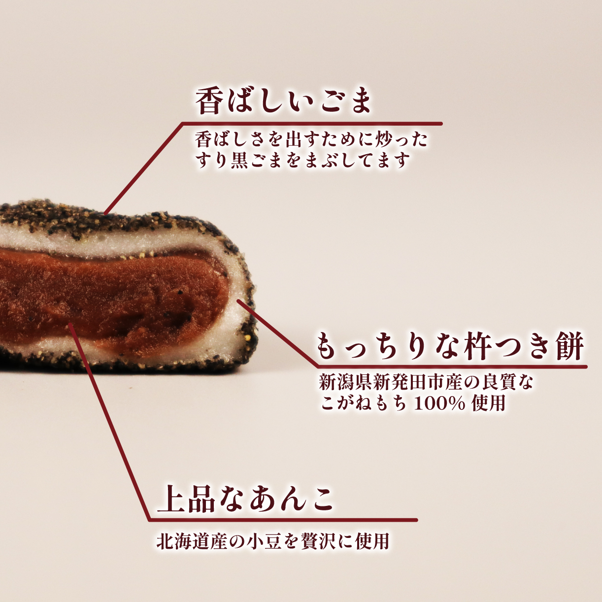 和泉屋のごままんじゅう（20個入） I74_02