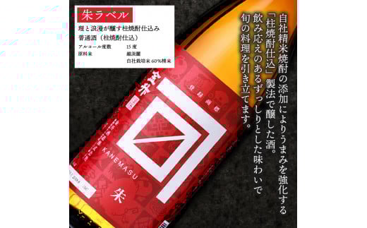 金升酒造 朱・碧セット 1.8L×2本 ｜ お酒 酒 地酒 日本酒 金升酒造 1,800ml 2本 セット 飲み比べ 1.8L 晩酌 おすすめ 贈答 ギフト プレゼント ふるさと納税 新潟 新発田 新潟県 新発田市 新保酒店 shinbo001_02
