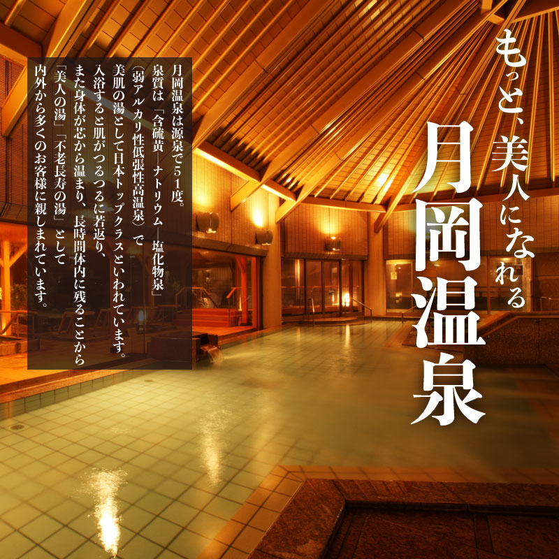 月岡温泉感謝券 ‐ 新潟県新発田市│ANAのふるさと納税