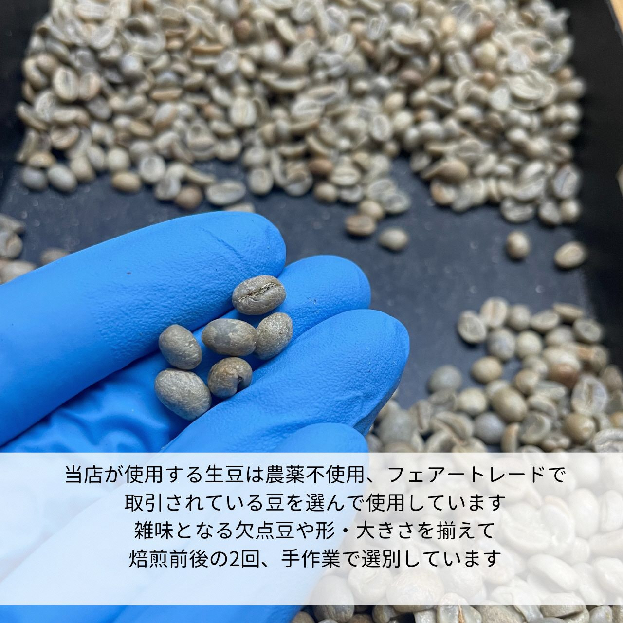 農薬不使用 自家焙煎 おすすめ2種焙煎豆セット 【 フェアトレードコーヒー オーガニック 有機栽培 コーヒー豆 】 [C57]