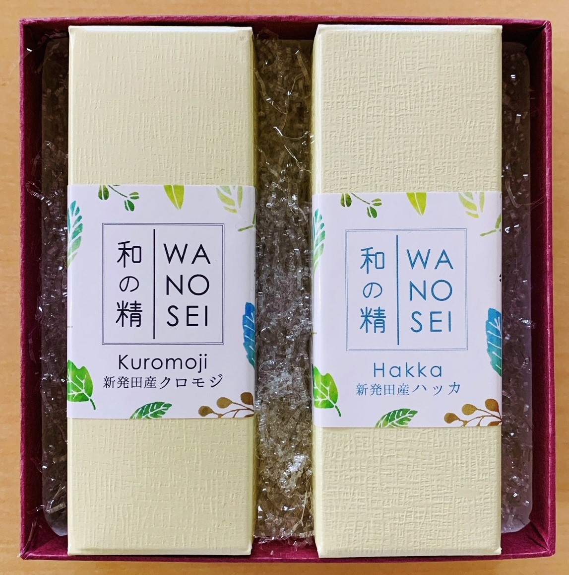 和の精アロマスプレーセット  新発田産植物原料使用 【 アロマ スプレー セット 植物原料 クロモジ ハッカ 30ml 2本 J30 】J30