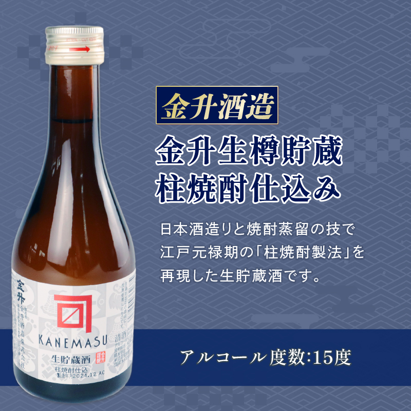 日本酒 300ml ４本セット 日本酒 冷 冷酒 熱燗 燗辛口 純米 純米酒 本醸造 人気 4種 飲み比べ セット 蔵元 新潟 地酒 新潟県 新発田 300ml 4本 菊水 王紋 金升 父の日 母の日 ギフト shinbo010_01