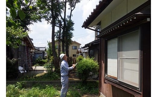 空き家管理サービス ふるさと空き家見回り組 年2回　【 空き家 見回り 代行 サービス 建物 敷地 実家 自宅 除草 補修 修繕 年2回 小池組 点検 報告 写真 おすすめ 新潟 新発田 新潟県 新発田市 ふるさと納税 I01 】