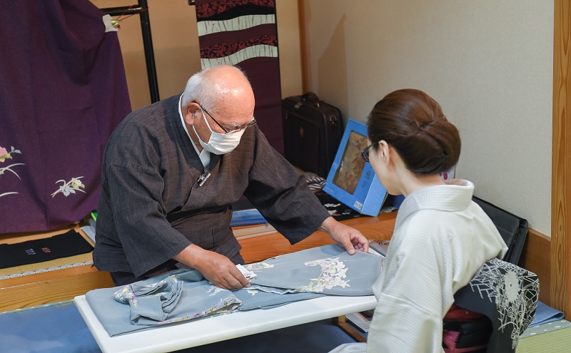 お着物クリ-ニング券（着物1点、長襦袢1点）