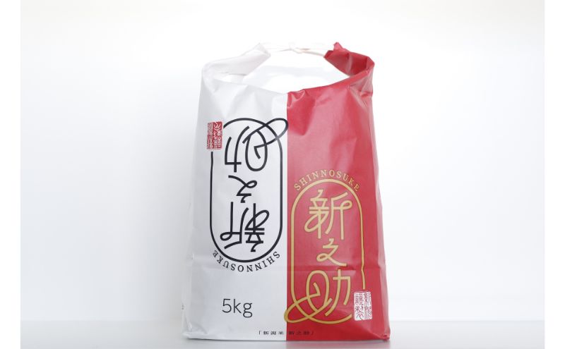 【12カ月定期便】新潟米新之助（精米）5kg