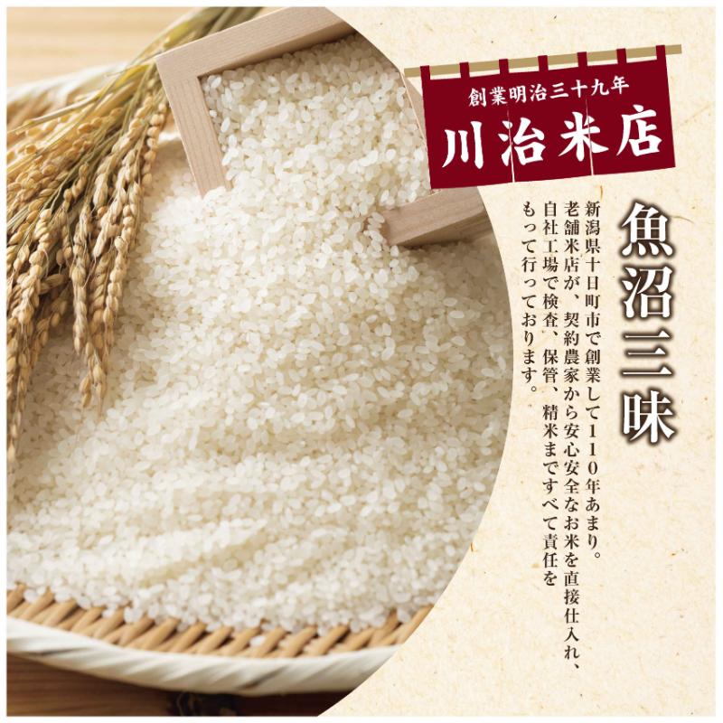 令和7年産 魚沼産 コシヒカリ 2kg 米 こしひかり お米 コメ 新潟 魚沼 魚沼産 白米 送料無料 新潟県産 精米 産直 産地直送 契約農家 お取り寄せ 魚沼三昧 川治米店 新潟県 十日町市 もちもち 甘み