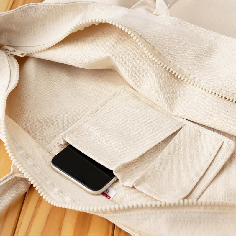 ［着る山菜］山菜図鑑トラベルトート　ナチュラル