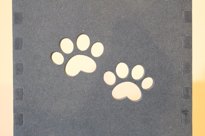 アニマルスマートフォンスタンド ネコ　青