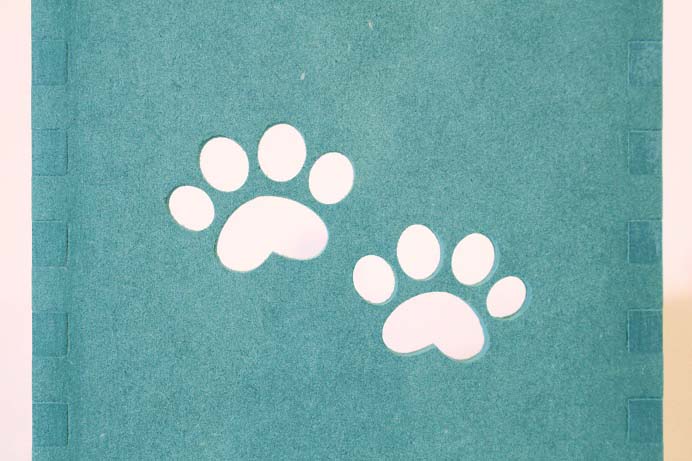 アニマルスマートフォンスタンド ネコ　緑