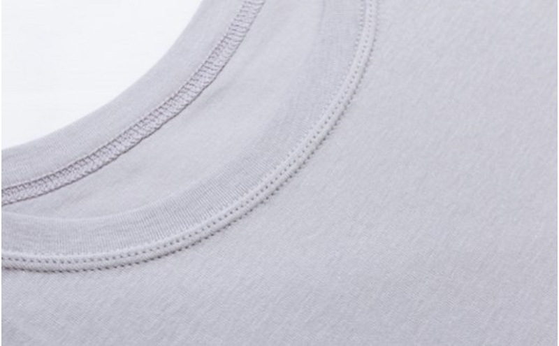 《絹生活研究所》インナー／メンズ／長袖／グレー／Lサイズ