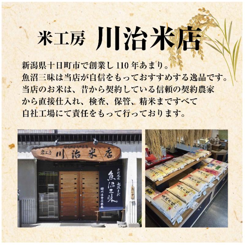 令和7年産 魚沼産 コシヒカリ 2kg 米 こしひかり お米 コメ 新潟 魚沼 魚沼産 白米 送料無料 新潟県産 精米 産直 産地直送 契約農家 お取り寄せ 魚沼三昧 川治米店 新潟県 十日町市 もちもち 甘み