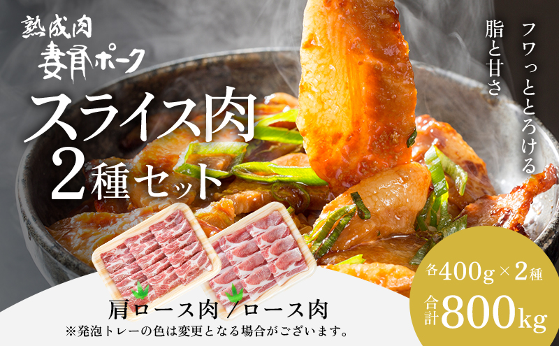 【魚沼銘柄豚】妻有ポークスライス2種セット