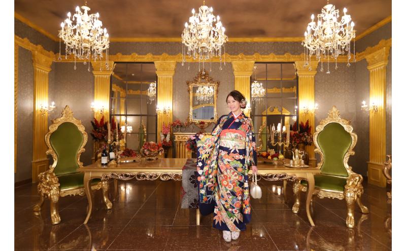 十日町友禅ブランド振袖 着物 和装 女性