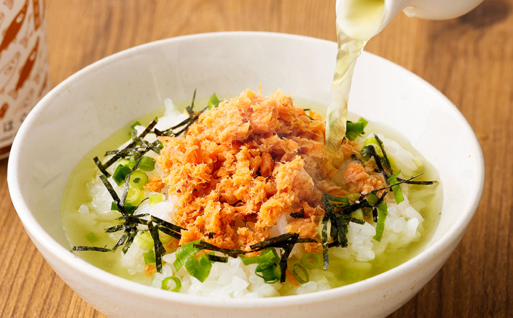 越後村上塩引き鮭ほぐし瓶 2本セット 1066002