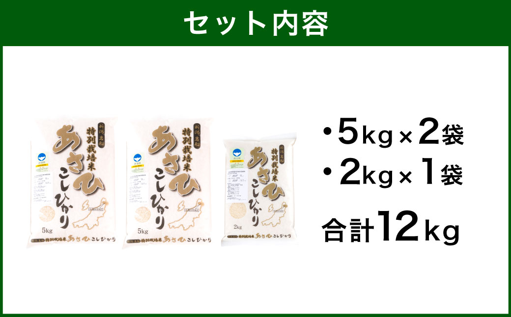【令和7年産米】新潟県村上市岩船産 特別栽培米 コシヒカリ 12kg B4029