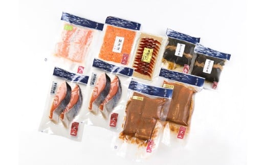 村上岩船 又上 鮭選りすぐりD 6種 1032014 鮭 さけ 加工品 詰め合わせ