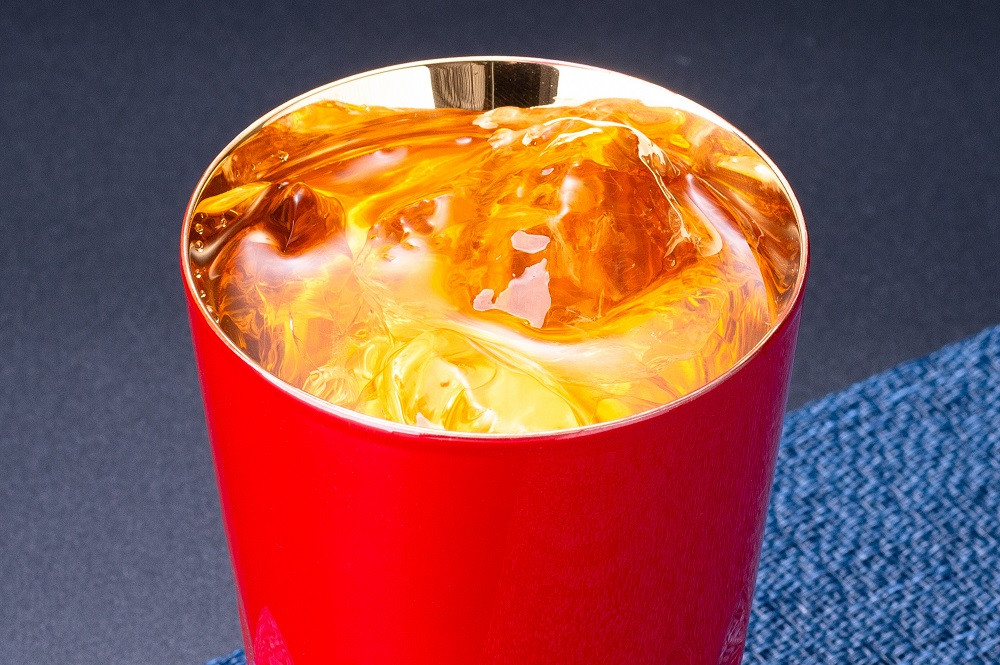 漆塗り ステンレス タンブラー【朱】260ml 1071004