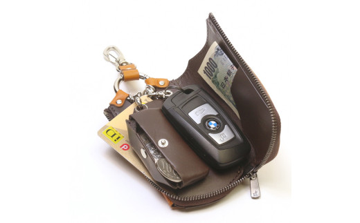 マルチキーケース　ビートル「Beetle」（レッド）