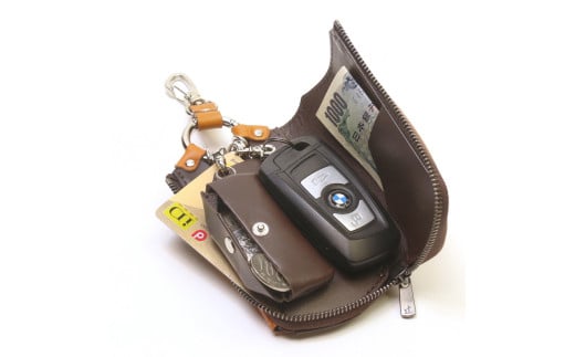 マルチキーケース　ビートル「Beetle」（ネイビー）