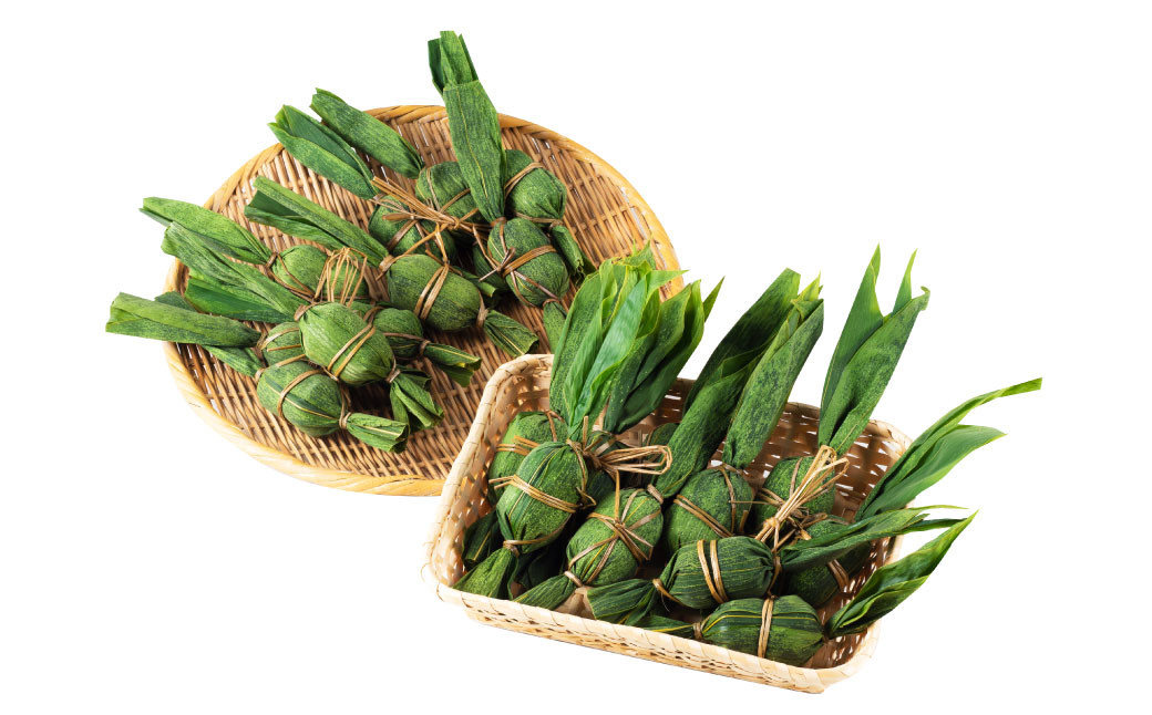 村上の元気なかあちゃんたちが手作りした笹団子（粒あん・こしあん各10ヶ） 1061001