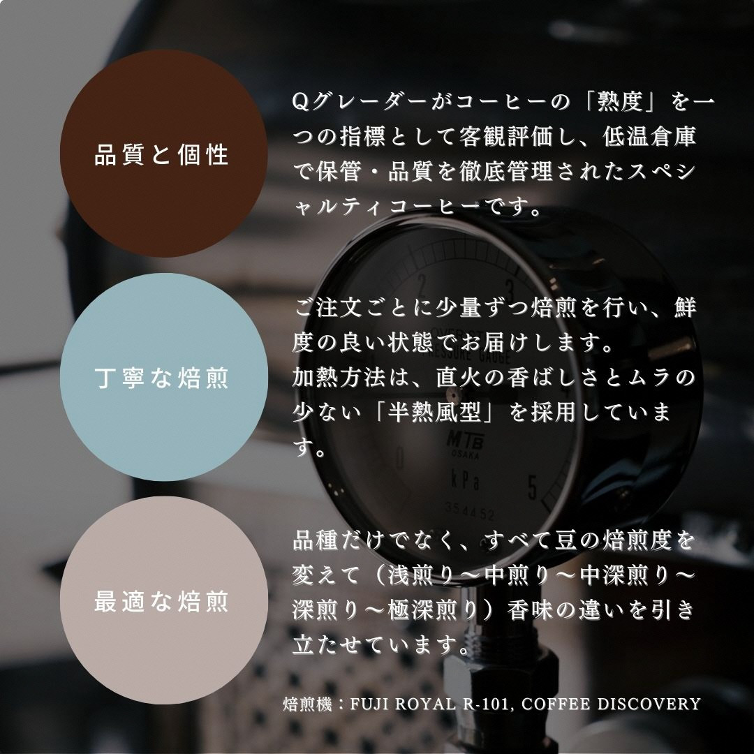 高品質 シングルオリジン コーヒー 飲み比べ 3種×各200g【コーヒー豆】1075003