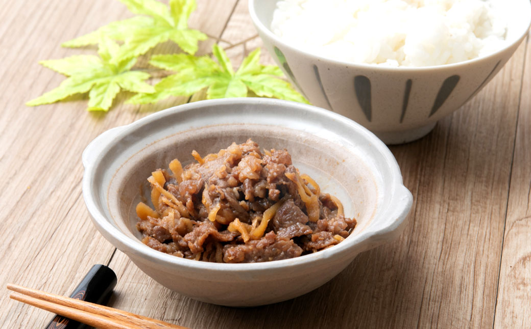 村上牛 しぐれ煮 セット（味噌味2パック、醤油味1パック）セット 各70g 計210g 1021003 牛肉 食べ比べ セット